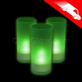 LED Pillar Candle Green